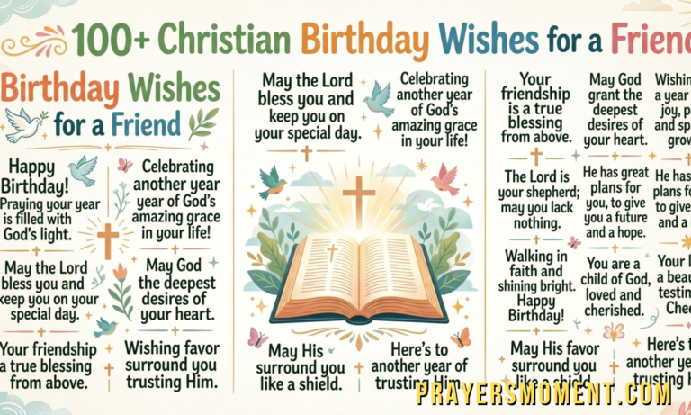 100+ Christian Birthday Wishes for a Friend