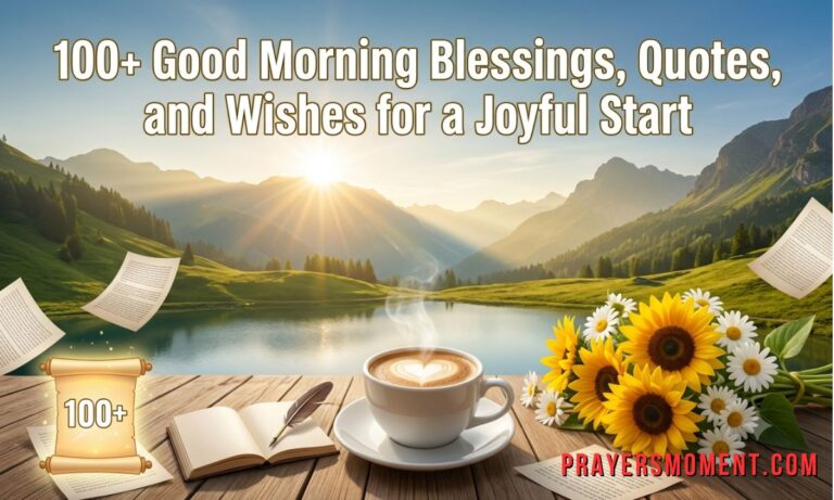 100+ Good Morning Blessings, Quotes, and Wishes for a Joyful Start