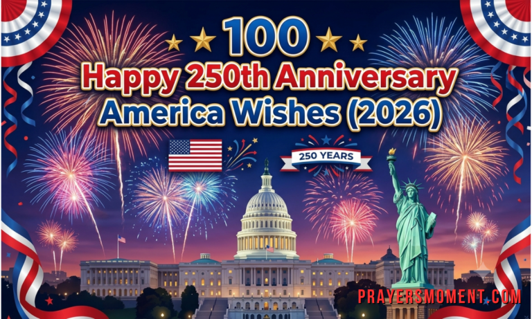100 Happy 250th Anniversary America Wishes (2026)