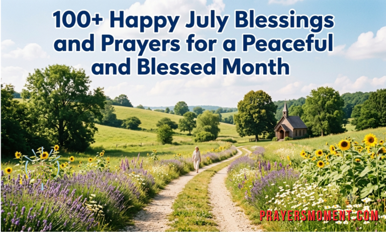 100+ Happy July Blessings and Prayers for a Peaceful and Blessed Month