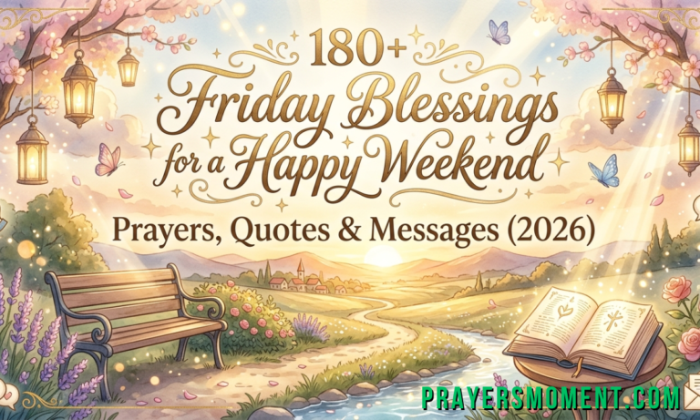 180+ Friday Blessings for a Happy Weekend Prayers, Quotes & Messages (2026)