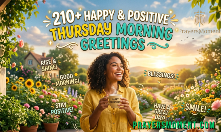 210+ Happy & Positive Thursday Morning Greetings