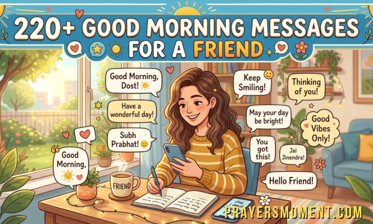 220+ Good Morning Messages for a Friend