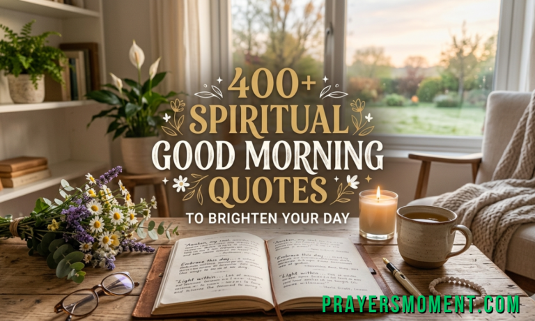400+ Spiritual Good Morning Quotes to Brighten Your Day
