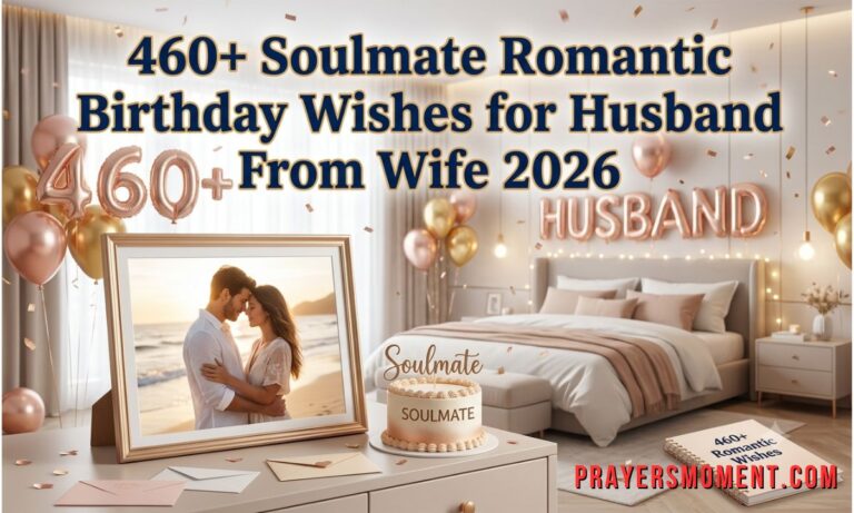 460+ Soulmate Romantic Birthday Wishes for Husband From Wife 2026