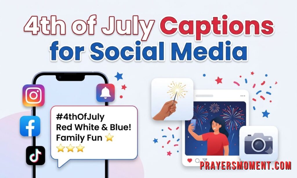4th of July Captions for Social Media