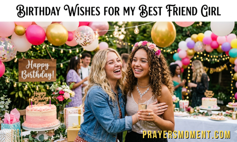 Birthday Wishes for Best Friend Girl