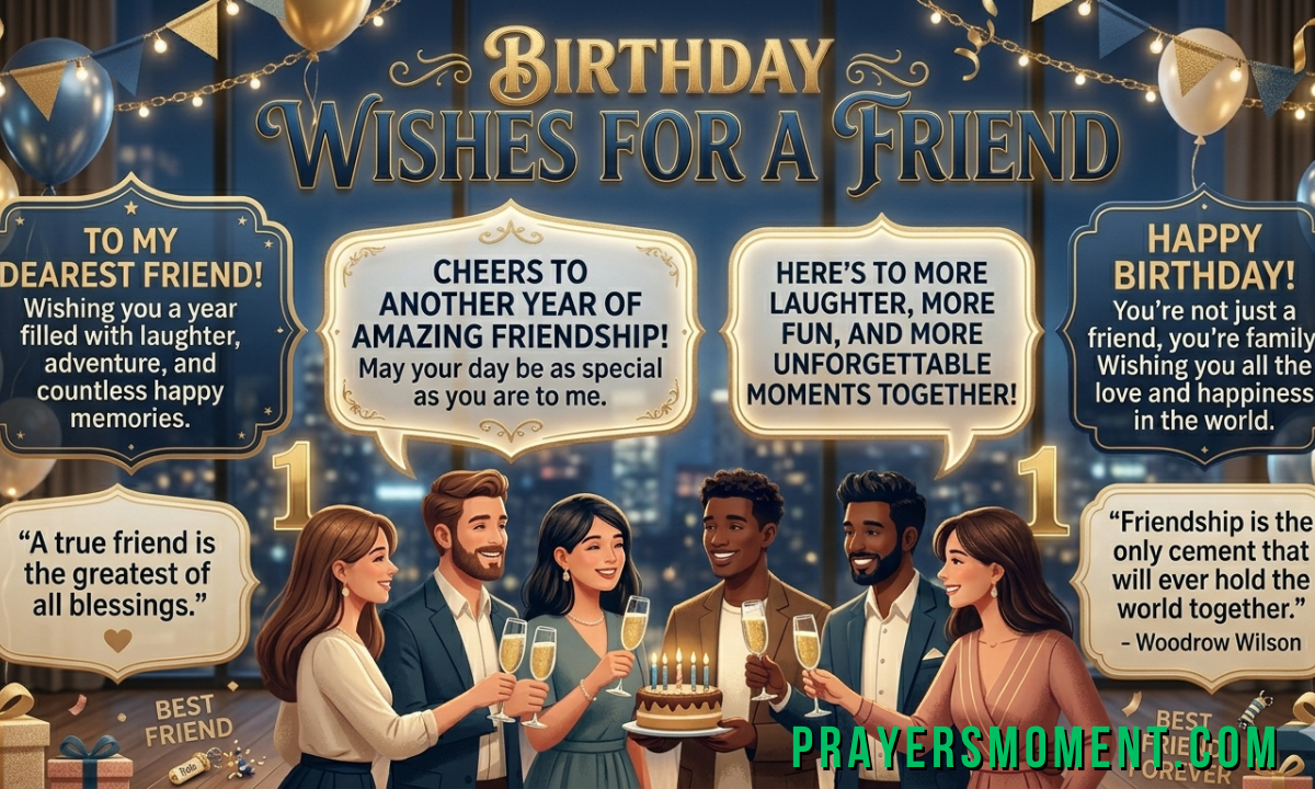 Birthday Wishes for a Friend