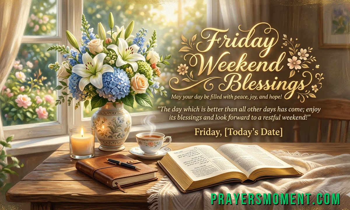 Friday Weekend Blessings