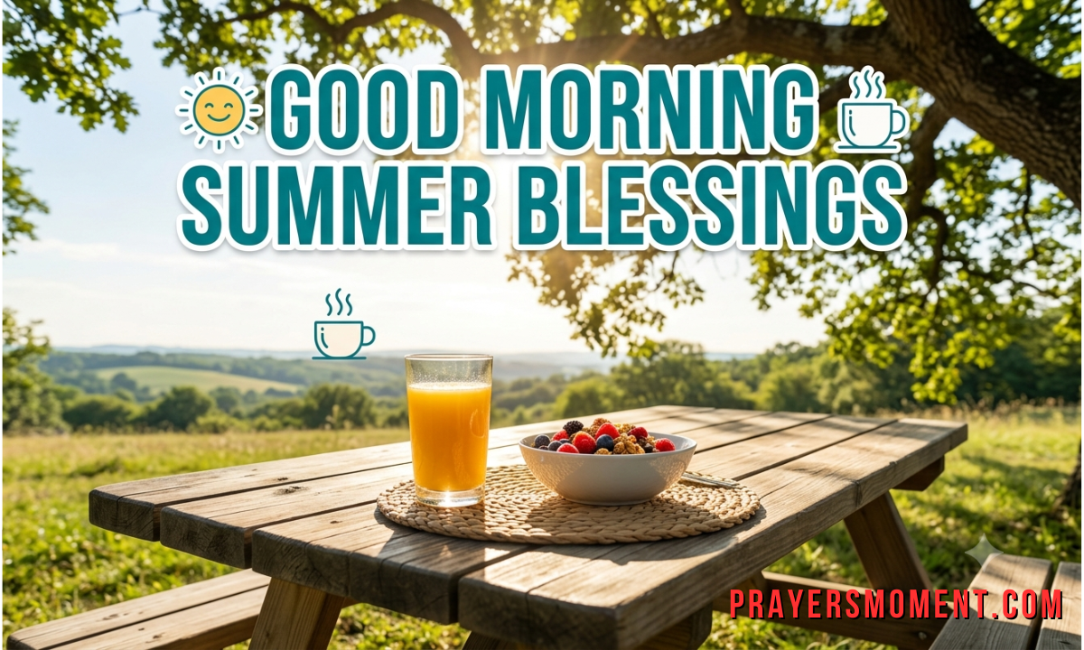 Good Morning Summer Blessings