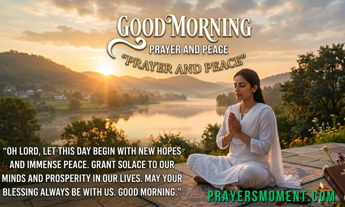 Good Morning with Prayer Quotes for a Peaceful Start