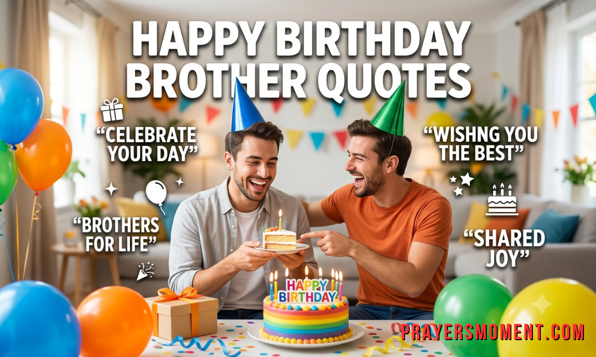 Happy Birthday Brother Quotes