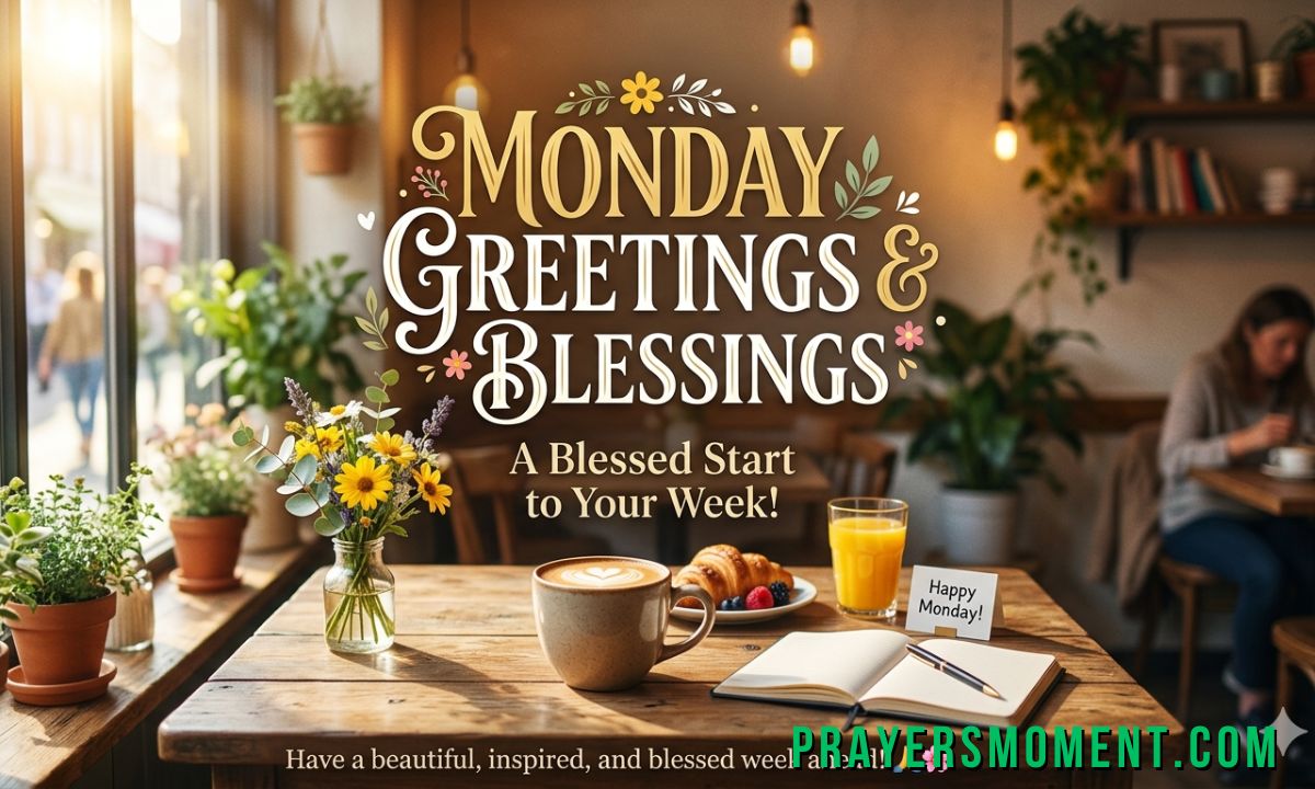 Monday Greetings and Blessings