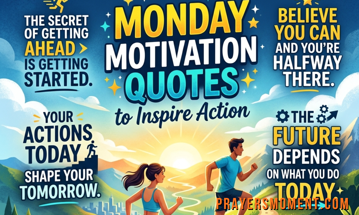Monday Motivation Quotes to Inspire Action
