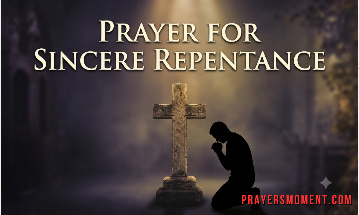 Prayer for Sincere Repentance