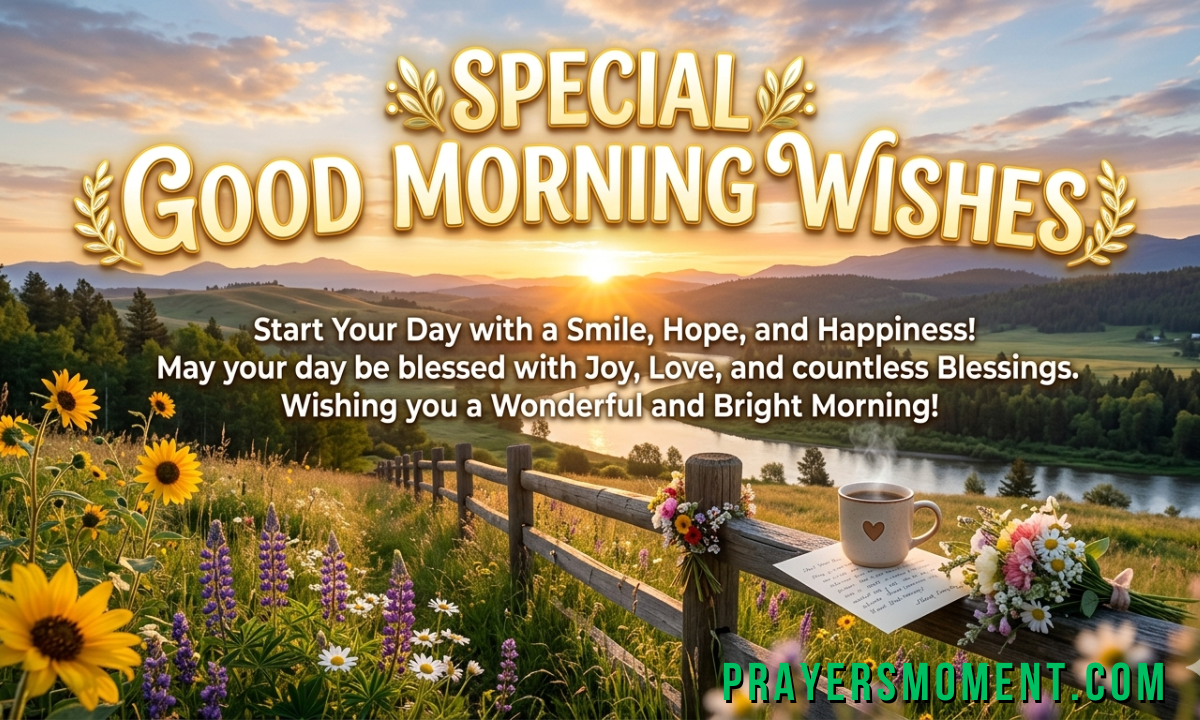 Special Good Morning Wishes