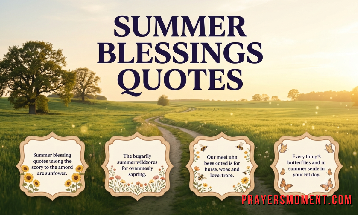 Summer Blessings Quotes