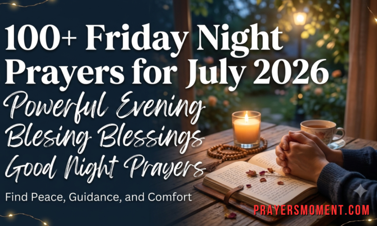 100+ Friday Night Prayers for July 2026 Powerful Evening Blessings Good Night Prayers