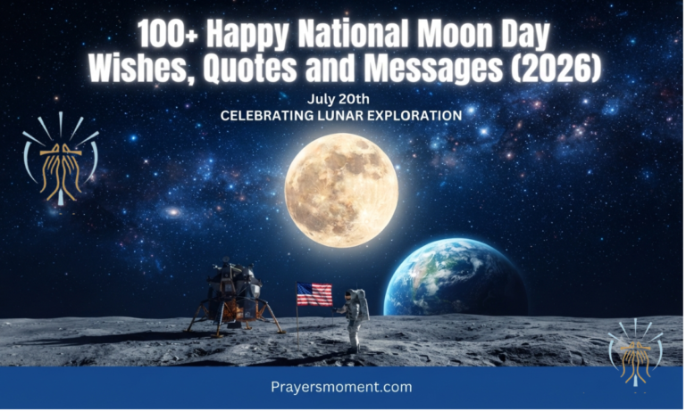 100+ Happy National Moon Day Wishes, Quotes and Messages (2026)