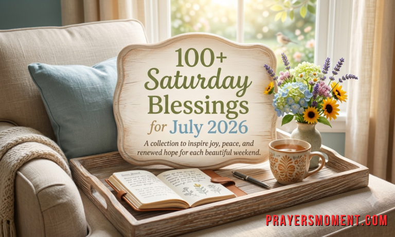 100+ Saturday Morning Blessings for July 2026