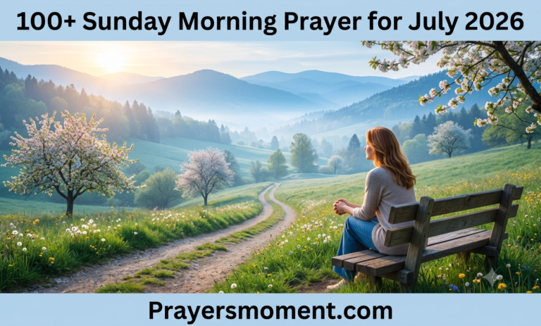 100+ Sunday Morning Prayer for July 2026