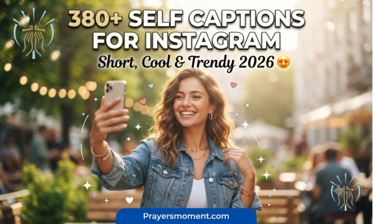 380+ Self Captions for Instagram Short, Cool & Trendy 2026