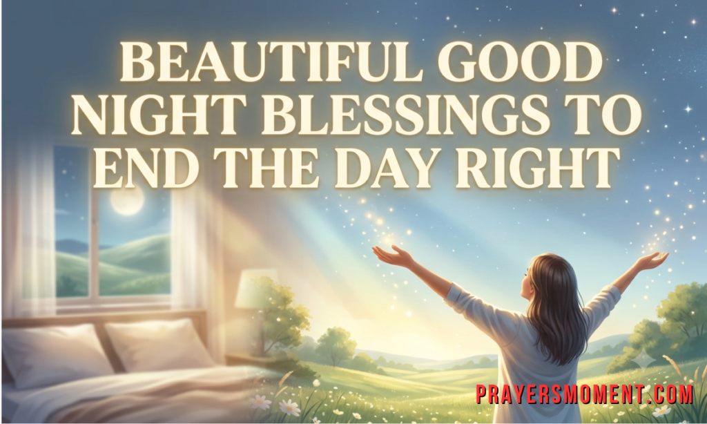 Beautiful Good Night Blessings to End the Day Right