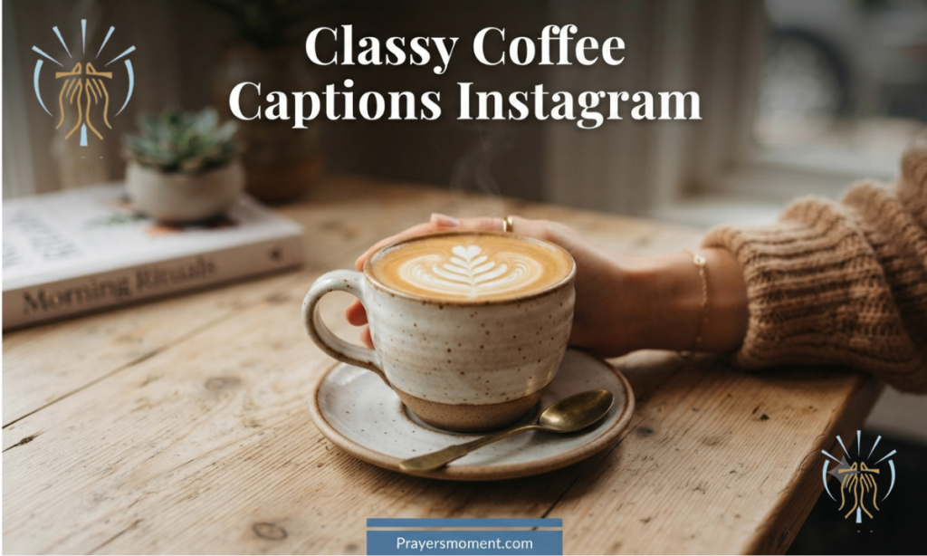 Classy Coffee Captions Instagram