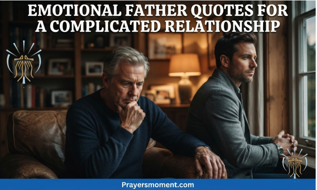 Emotional Father Quotes for a Complicated Relationship