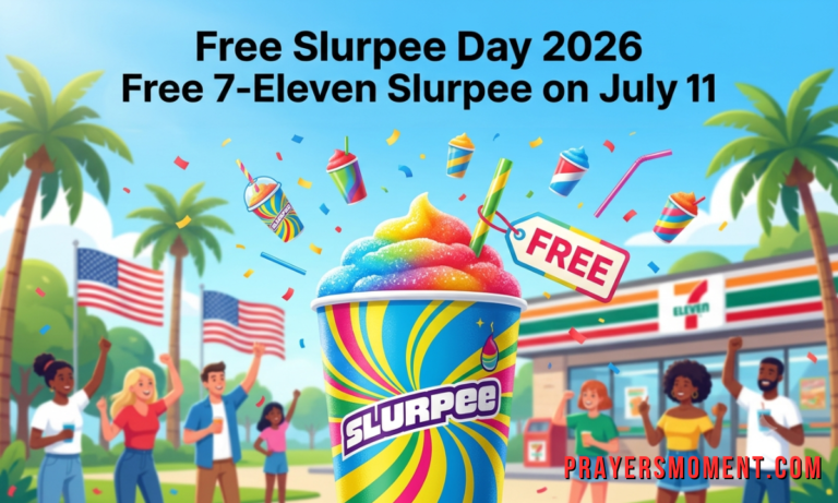 Free Slurpee Day 2026 Get Your Free 7-Eleven Slurpee on July 11