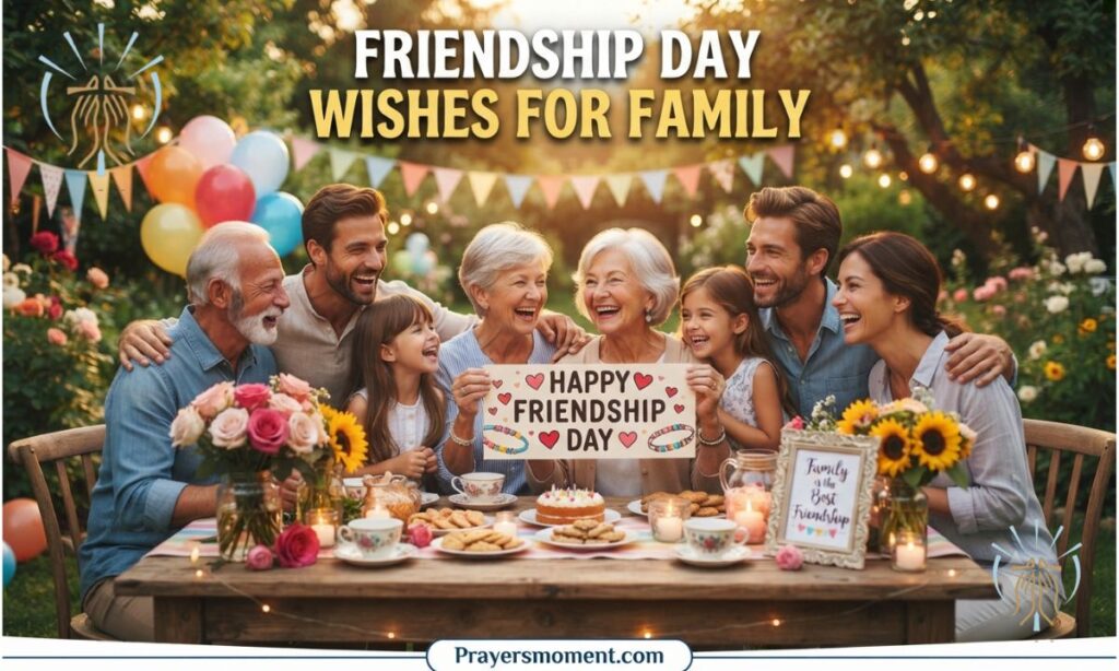 Friendship Day Wishes for Family