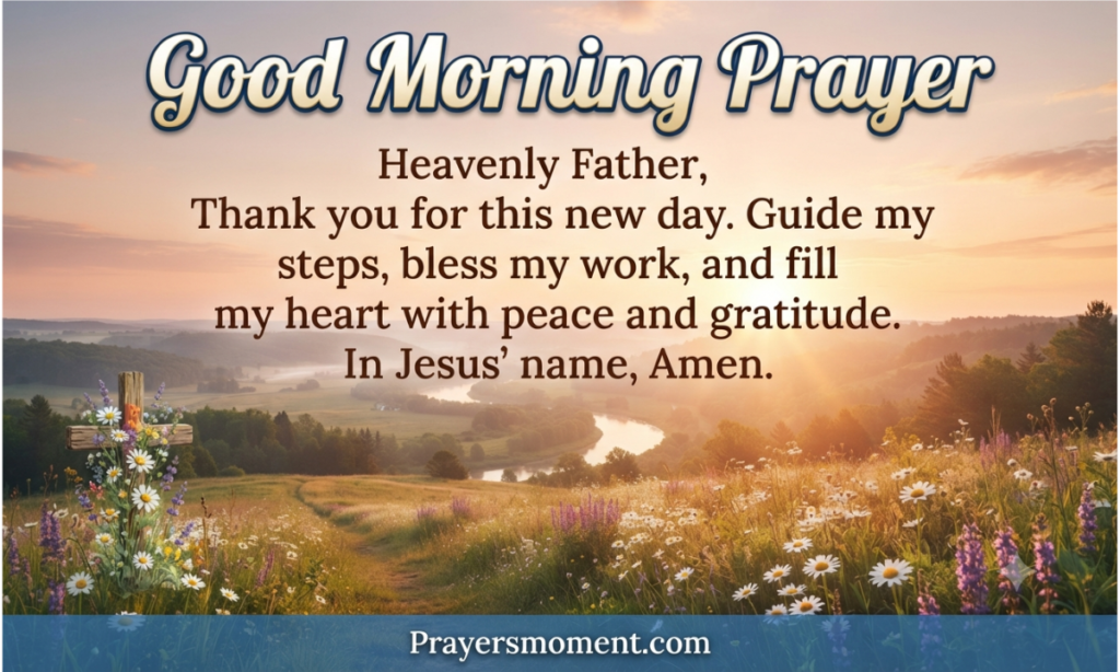Good Morning Prayer Images