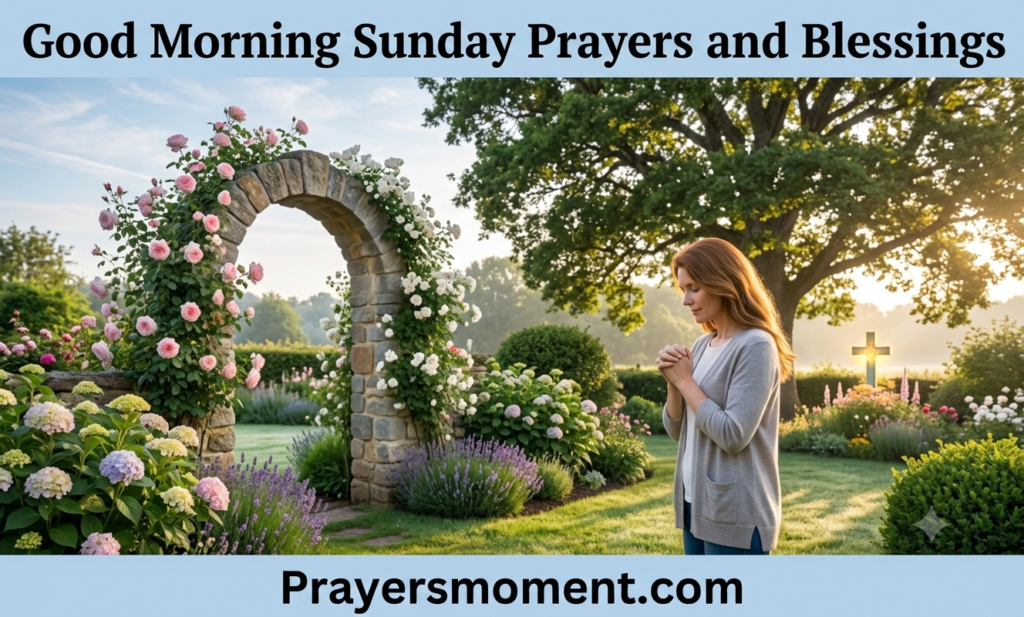 Good Morning Sunday Prayers and Blessings