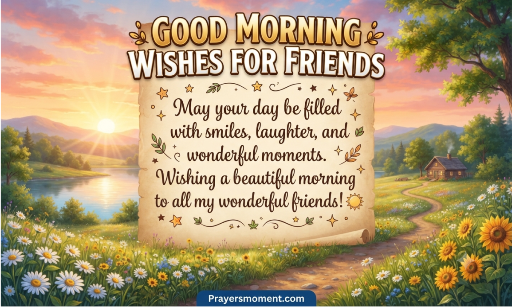 Good Morning Wishes for Friends