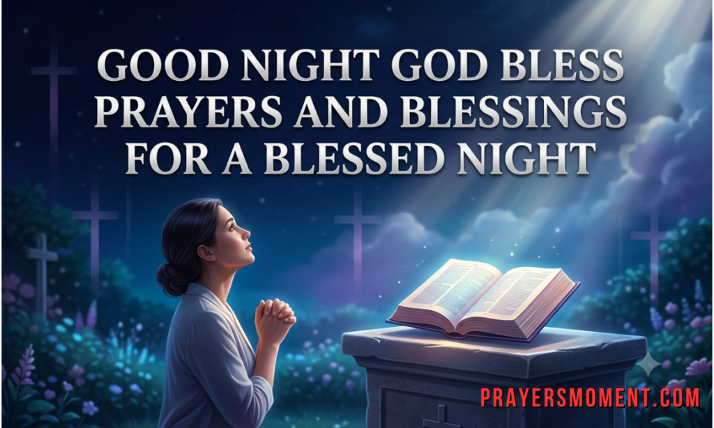 Good Night God Bless Prayers and Blessings for a Blessed Night