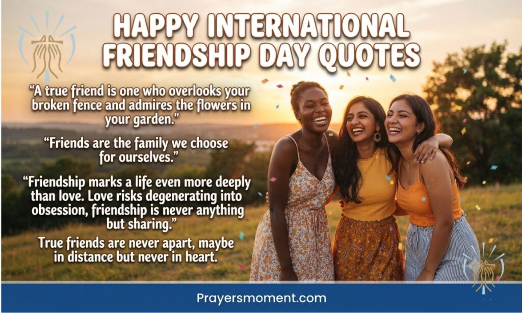 Happy International Friendship Day Quotes