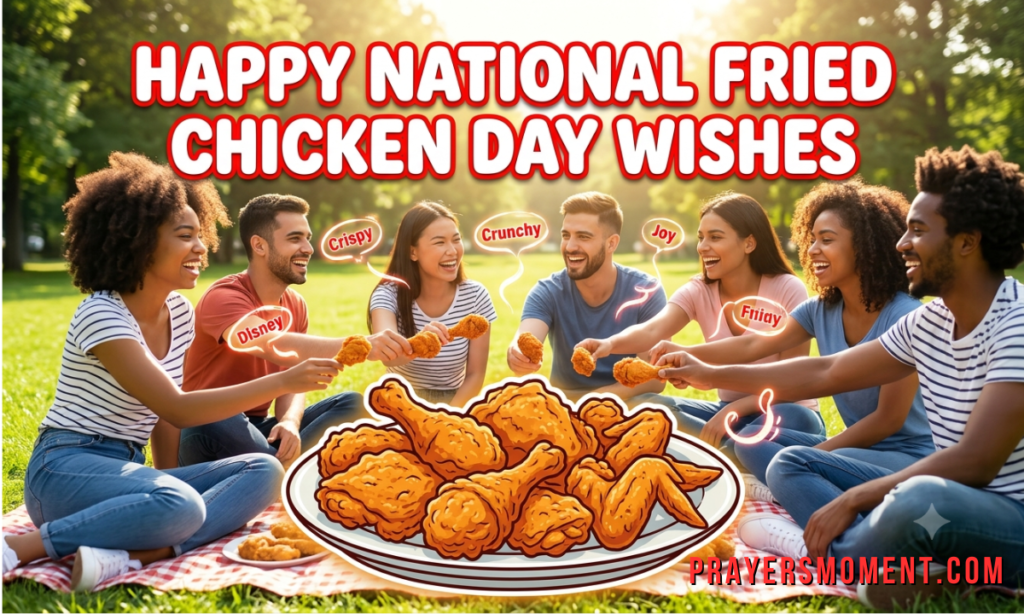 Happy National Fried Chicken Day Wishes