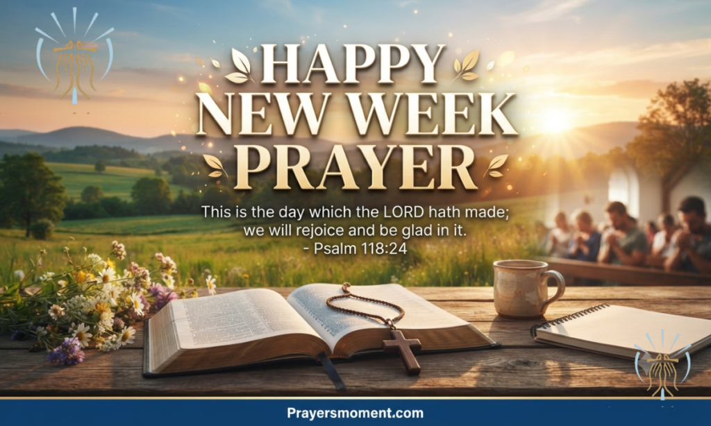Happy New Week Prayer