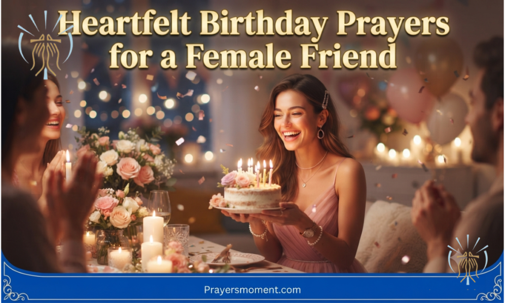 Heartfelt Birthday Prayers for a Female Friend