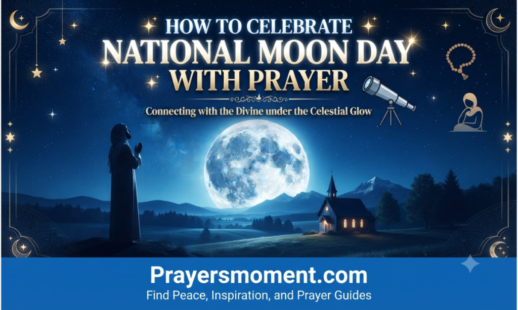 How to Celebrate National Moon Day with Prayer