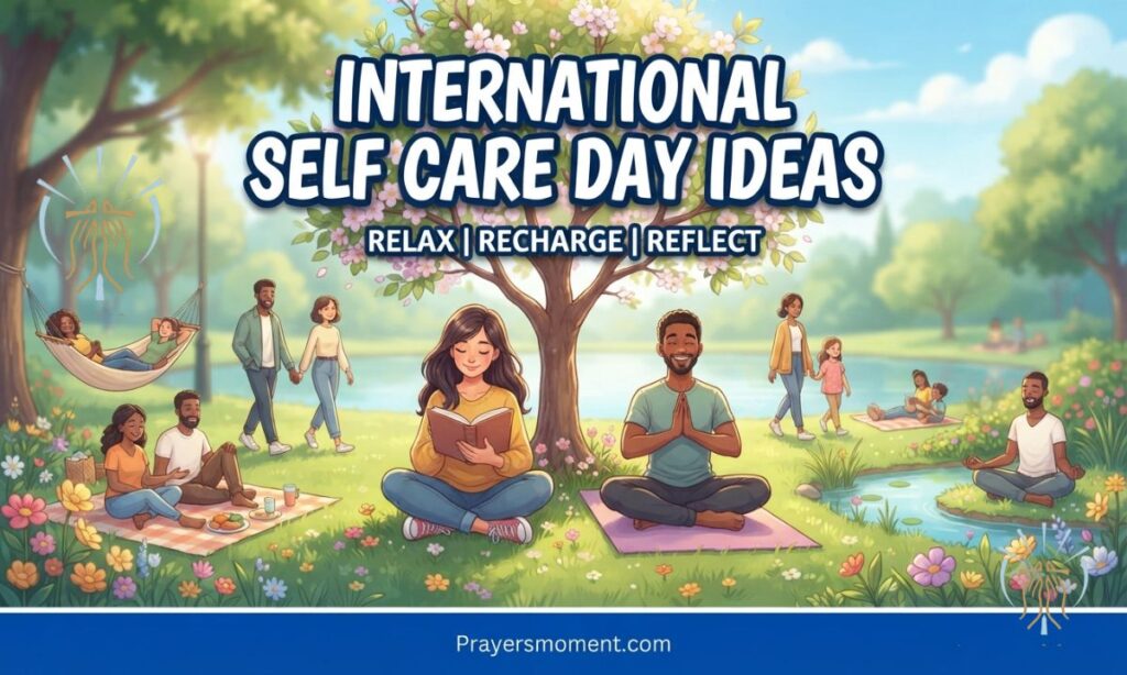 International Self Care Day Ideas