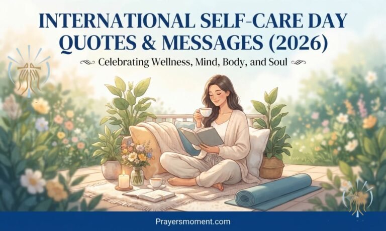 International Self-Care Day Quotes & Messages (2026)