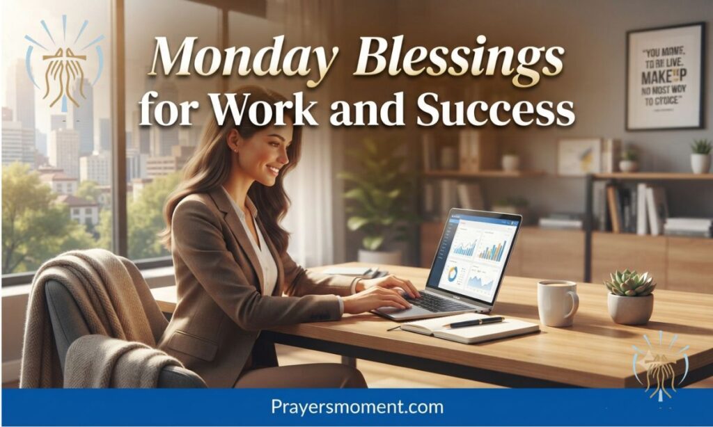 Monday Blessings for Work and Success