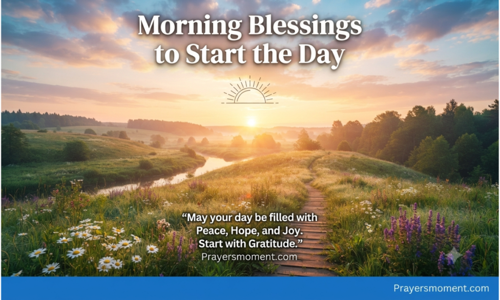 Morning Blessings to Start the Day