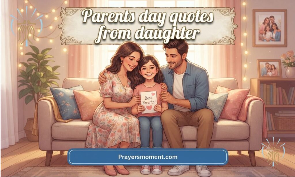 Parents day quotes from daughter