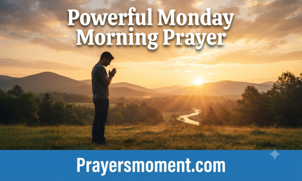 Powerful Monday Morning Prayer
