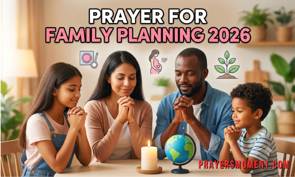 Prayer for Family Planning 2026