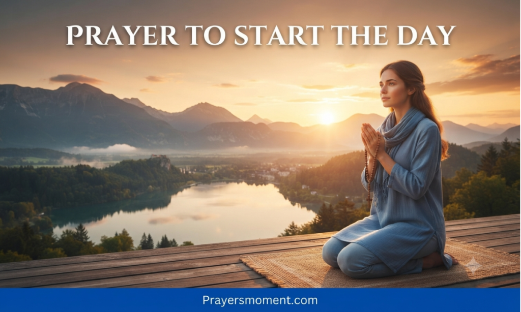 Prayer to Start the Day