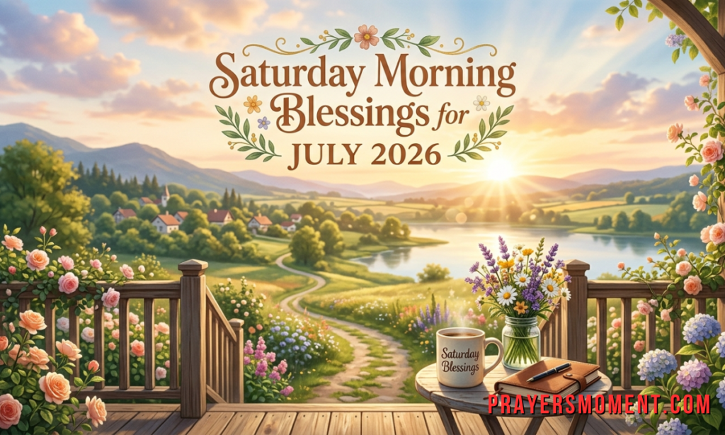 Saturday Morning Blessings for July 2026