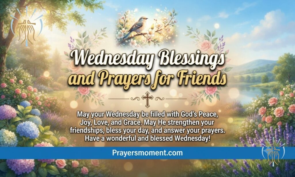 Wednesday Blessings and Prayers for Friends